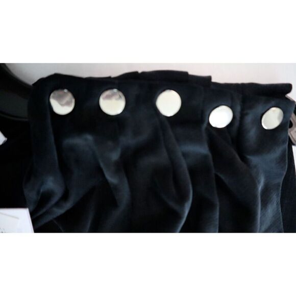 IRO WP33MANAIA Women's Sz 40 Black Sleeveless Manaia Draped Dress - Picture 7 of 11